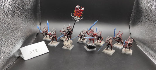 (10) Bloodletters Daemons of Chaos Warhammer Fantasy Miniatures -2489-