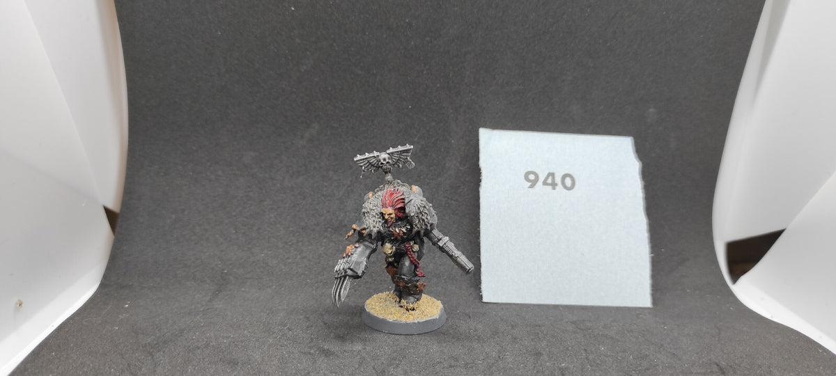 (1) Lukas the Trickster Converted Space Wolves Space Marines Warhammer 40k -1548-