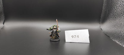 (1) Dark Vengeance Librarian Dark Angels Space Marines Warhammer 40k -1970-