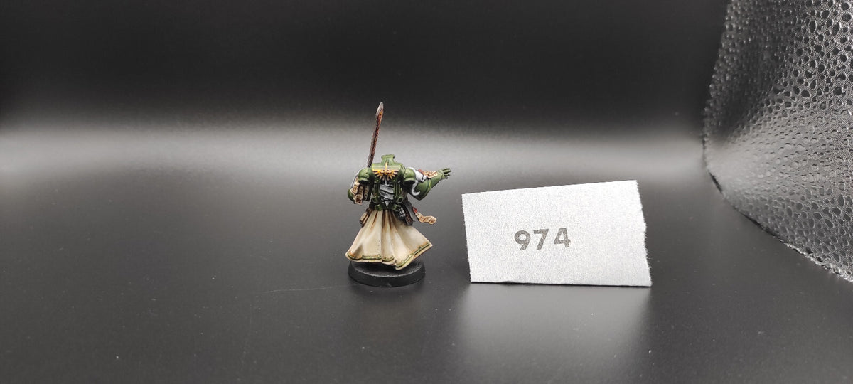 (1) Dark Vengeance Librarian Dark Angels Space Marines Warhammer 40k -1970-