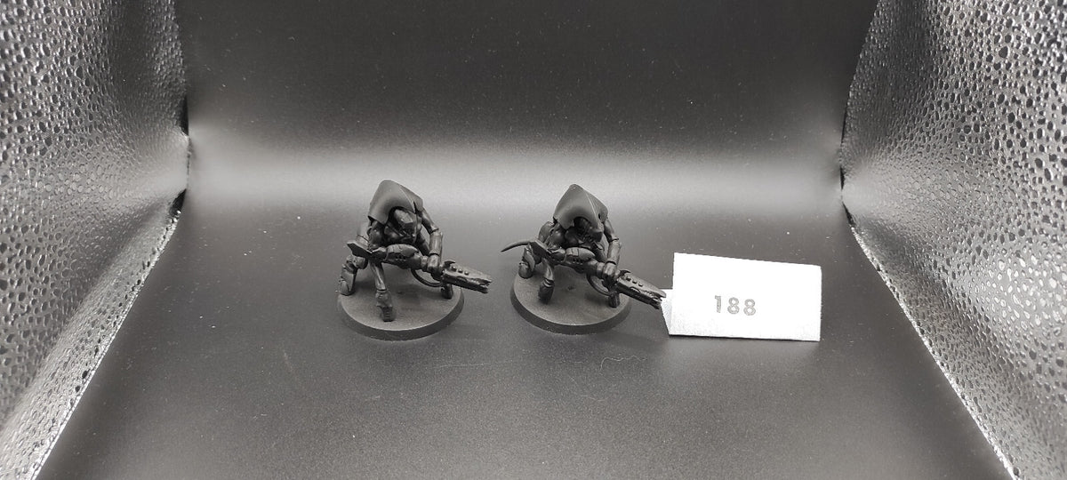 (2) Hive Guard PLASTIC Tyranids Warhammer 40k -1804-