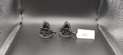 (2) Hive Guard PLASTIC Tyranids Warhammer 40k -1804-