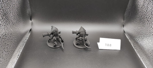 (2) Hive Guard PLASTIC Tyranids Warhammer 40k -1804-