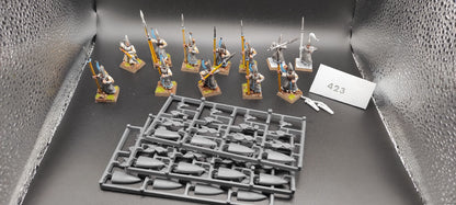 (12) Lothern Sea Guard High Elves Warhammer Fantasy Miniatures -2295-