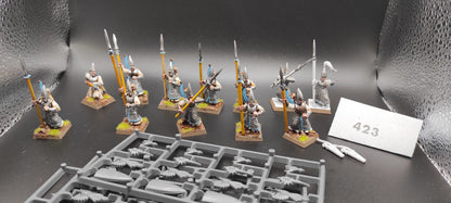 (12) Lothern Sea Guard High Elves Warhammer Fantasy Miniatures -2295-
