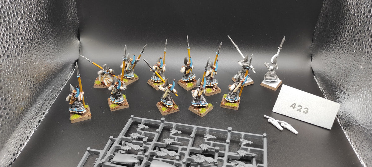 (12) Lothern Sea Guard High Elves Warhammer Fantasy Miniatures -2295-