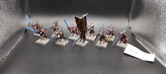 (10) Bloodletters Daemons of Chaos Warhammer Fantasy Miniatures -2490-