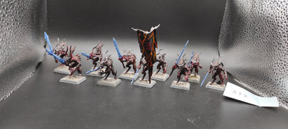 (10) Bloodletters Daemons of Chaos Warhammer Fantasy Miniatures -2490-
