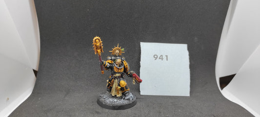 (1) Primaris Chaplain Space Wolves Space Marines Warhammer 40k -1549-