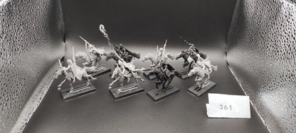 (8) Glade Riders Wood Elves Warhammer Fantasy Miniatures -2389-