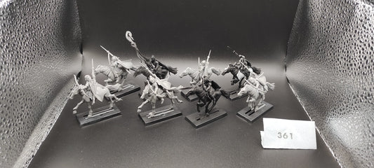 (8) Glade Riders Wood Elves Warhammer Fantasy Miniatures -2389-