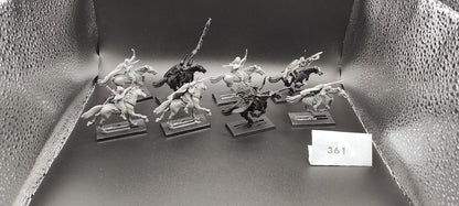 (8) Glade Riders Wood Elves Warhammer Fantasy Miniatures -2389-