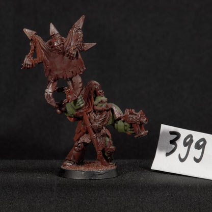 (1) Death Guard Standard METAL Chaos Space Marines Warhammer 40k -1268-