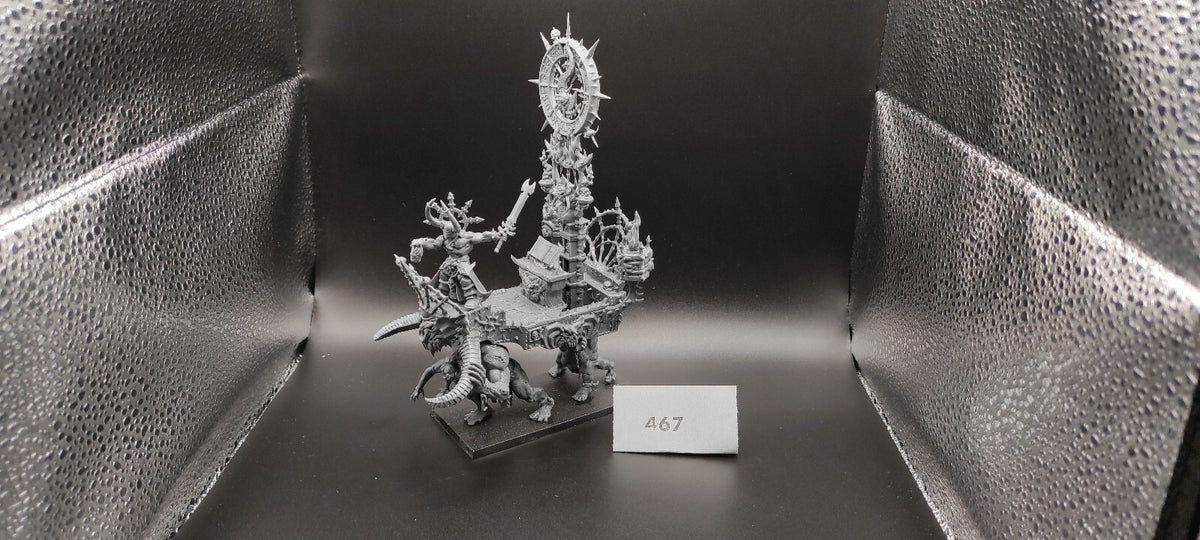(1) Chaos War Altar Warriors of Chaos Warhammer Fantasy Miniatures -2444-