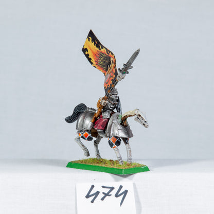 (1) Mounted Wight Vampire Counts Warhammer Fantasy Miniatures -1890-