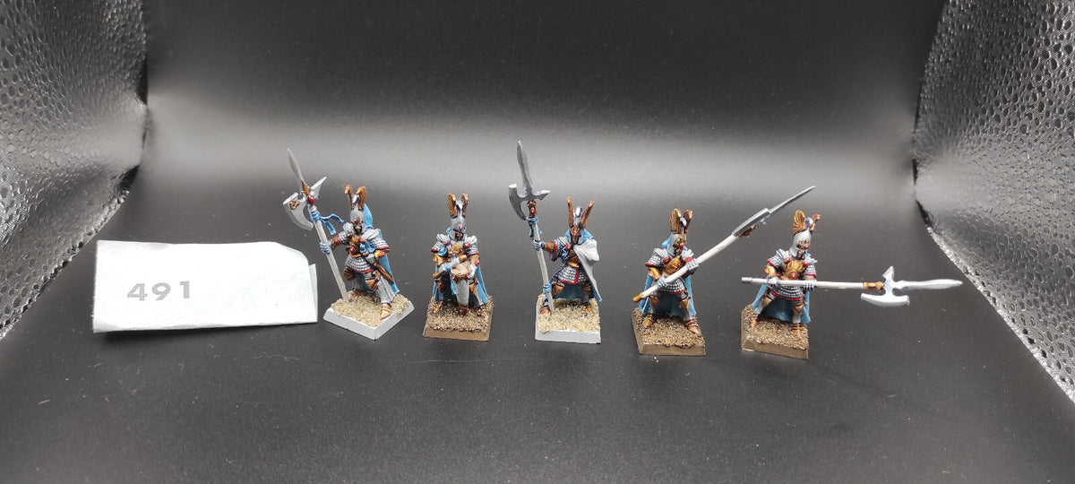 (5) Phoenix Guard METAL High Elves Warhammer Fantasy Miniatures -2296-