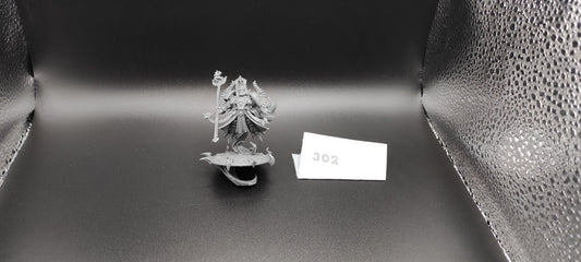 (1) Exalted Sorcerer on Disc Thousand Sons Chaos Space Marines Warhammer 40k -1929-