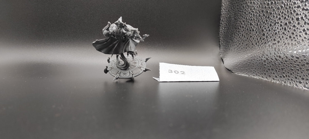 (1) Exalted Sorcerer on Disc Thousand Sons Chaos Space Marines Warhammer 40k -1929-
