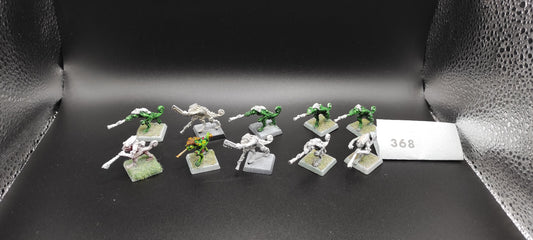 (10) Chameleon Skinks METAL Lizardmen Warhammer Fantasy Miniatures -1021-