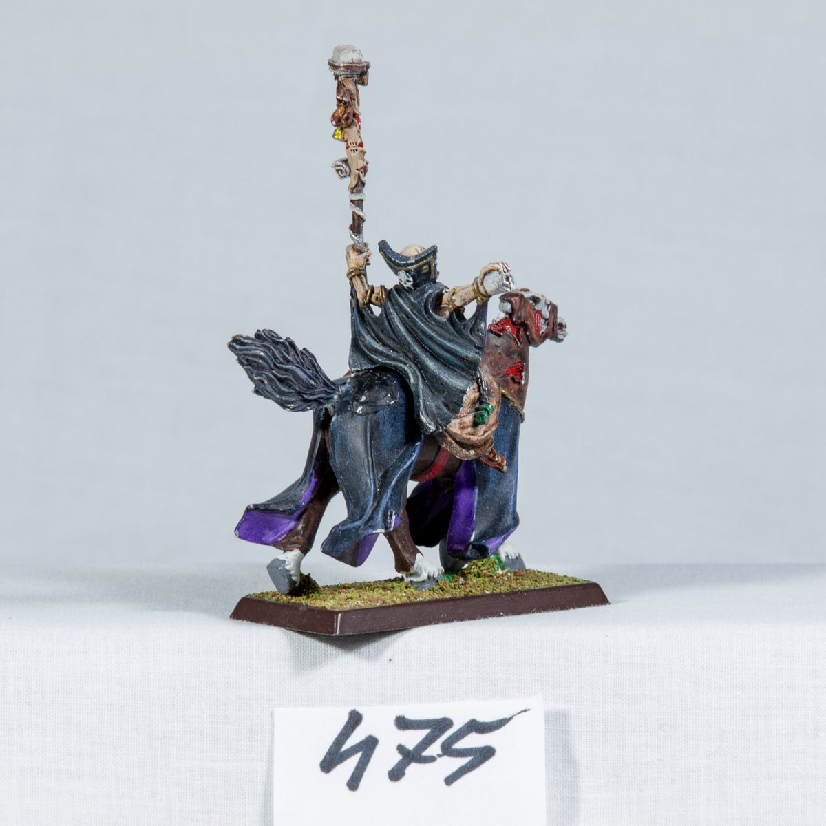 (1) Mounted Necrarch Vampire Vampire Counts Warhammer Fantasy Miniatures -1891-