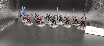(10) Bloodletters Daemons of Chaos Warhammer Fantasy Miniatures -2492-