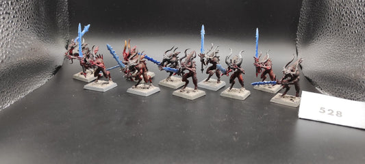 (10) Bloodletters Daemons of Chaos Warhammer Fantasy Miniatures -2492-