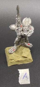 (1) Bloodletter METAL Daemons of Chaos Warhammer Fantasy Miniatures -2073-