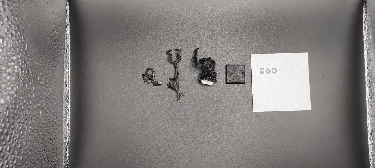 (1) Throt the Unclean METAL Skaven Warhammer Fantasy Miniatures -1355-