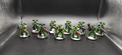 (10) Hellblaster Squad Salamanders Space Marines Warhammer 40k -2020-