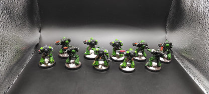 (10) Hellblaster Squad Salamanders Space Marines Warhammer 40k -2020-