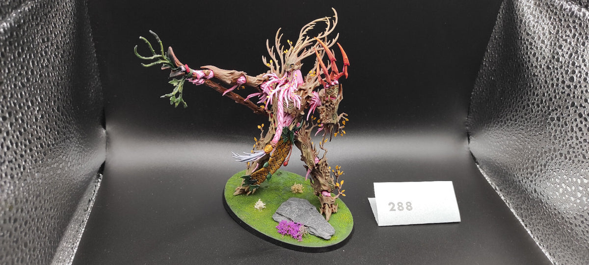 (1) Ancient Treemen Wood Elves Warhammer Fantasy Miniatures -2390-