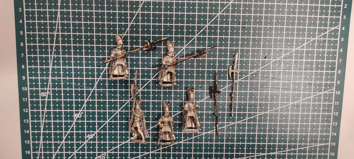 (5) Phoenix Guard KL High Elves Warhammer Fantasy Miniatures -2298-