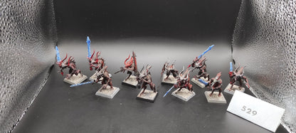 (10) Bloodletters Daemons of Chaos Warhammer Fantasy Miniatures -2493-