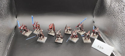 (10) Bloodletters Daemons of Chaos Warhammer Fantasy Miniatures -2493-