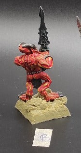 (1) Bloodletter METAL Daemons of Chaos Warhammer Fantasy Miniatures -2074-