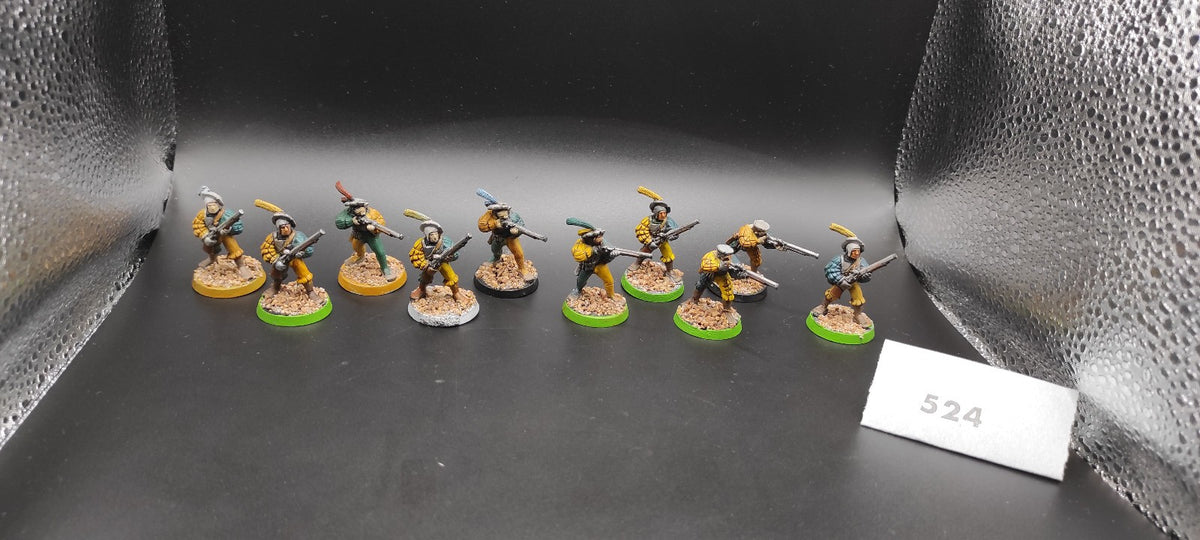 (10) State Missile Troops Handgun Empire Warhammer Fantasy Miniatures -2036-