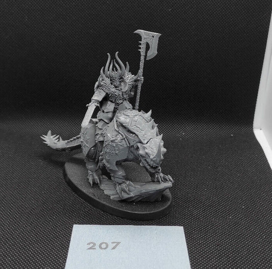(1) Chaos Lord on Karkadrak Slaves to Darkness Warhammer Age of Sigmar Miniatures -1316-