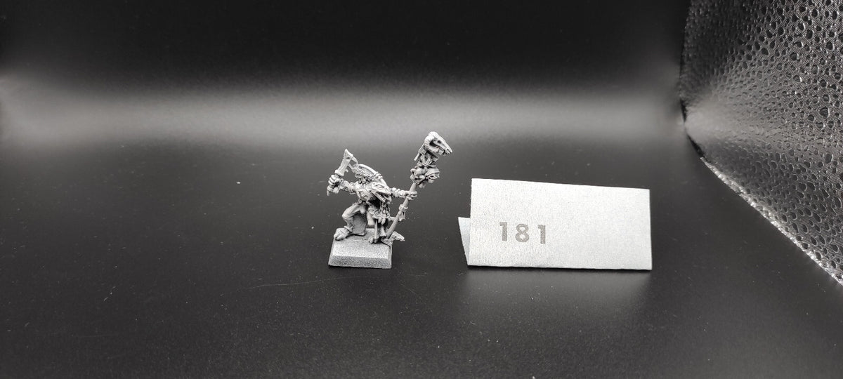 (1) Skink Priest METAL Lizardmen Warhammer Fantasy Miniatures -1024-