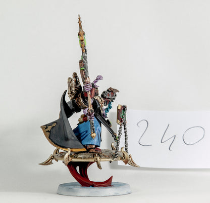 (1) Exalted Sorcerer on Disc Thousand Sons Chaos Space Marines Warhammer 40k -1931-