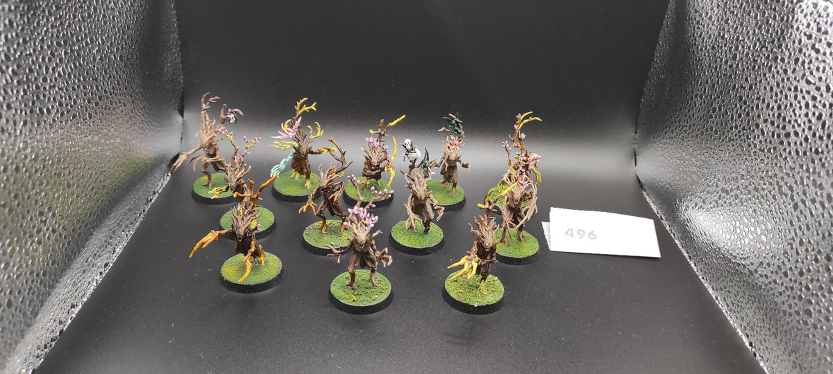 (12) Dryads Wood Elves Warhammer Fantasy Miniatures -2392-