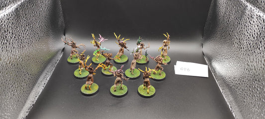 (12) Dryads Wood Elves Warhammer Fantasy Miniatures -2392-
