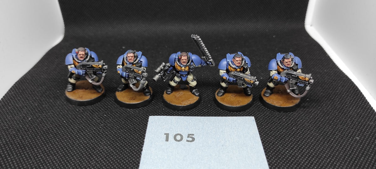 (5) Scout Space Marines Ultramarines Space Marines Warhammer 40k -2411-