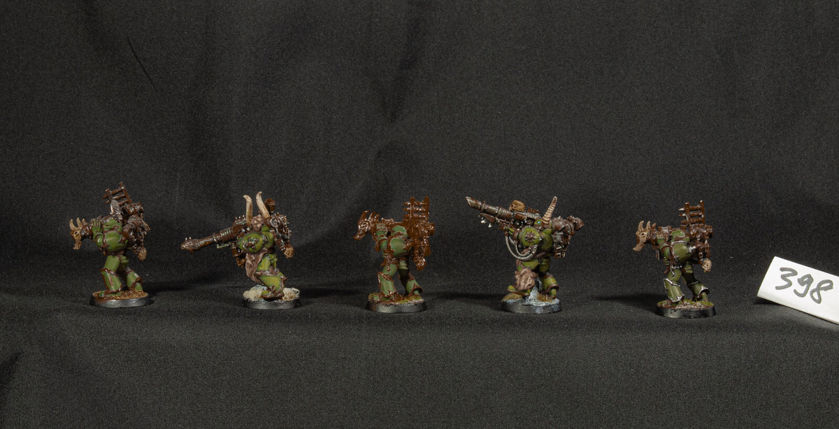 (5) Chaos Space Marines Havocs METAL OOP Warhammer 40k -1271-