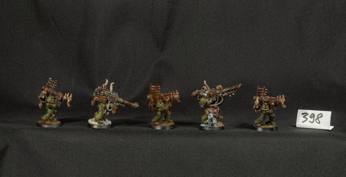 (5) Chaos Space Marines Havocs METAL OOP Warhammer 40k -1271-