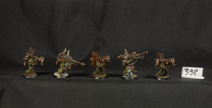 (5) Chaos Space Marines Havocs METAL OOP Warhammer 40k -1271-