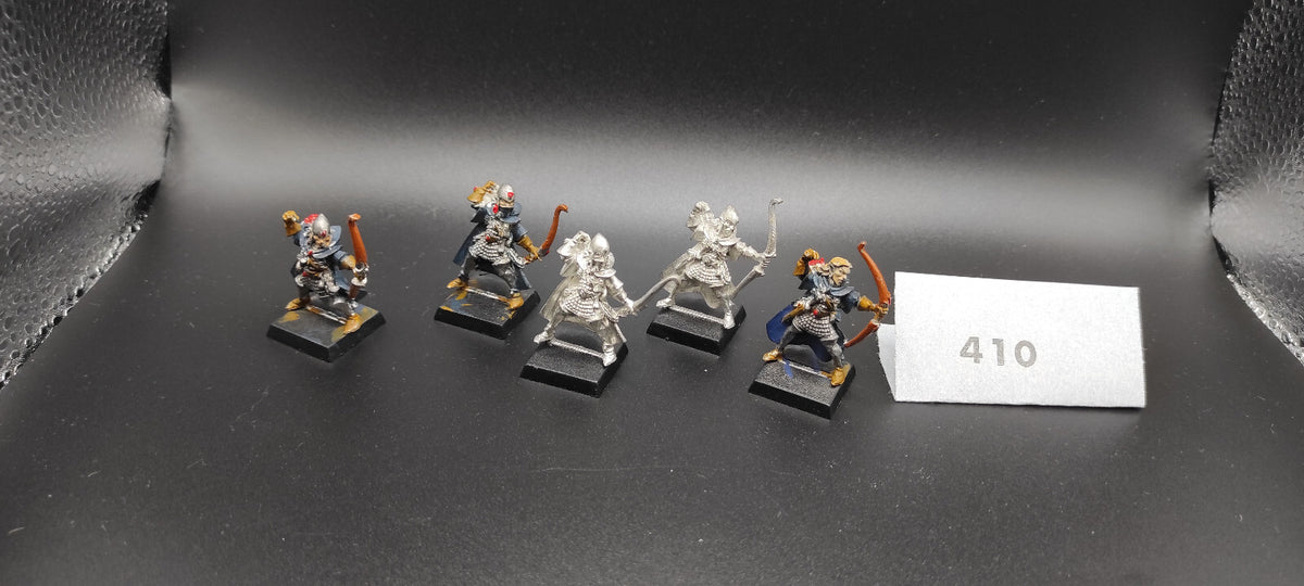 (5) Shadow Warriors METAL High Elves Warhammer Fantasy Miniatures -2301-