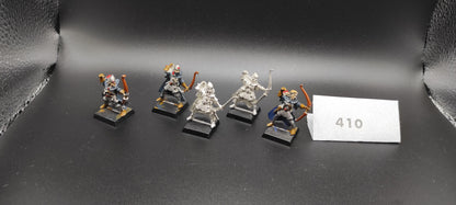 (5) Shadow Warriors METAL High Elves Warhammer Fantasy Miniatures -2301-
