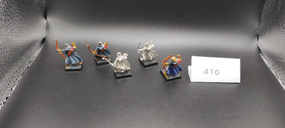 (5) Shadow Warriors METAL High Elves Warhammer Fantasy Miniatures -2301-