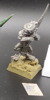 (1) Bloodletter METAL Daemons of Chaos Warhammer Fantasy Miniatures -2077-