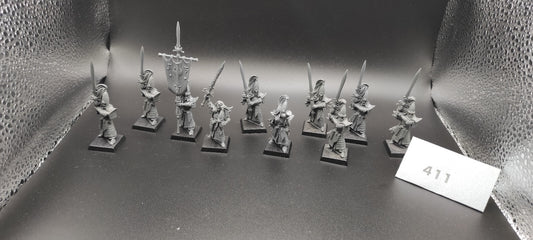 (10) Swordmasters of Hoeth High Elves Warhammer Fantasy Miniatures -2302-